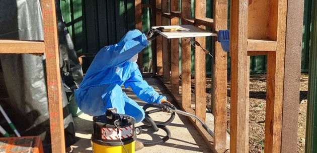 asbestos waste transport